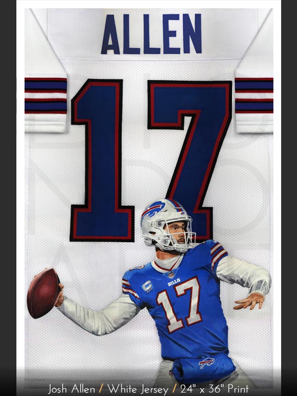 Josh allen jersey on sale